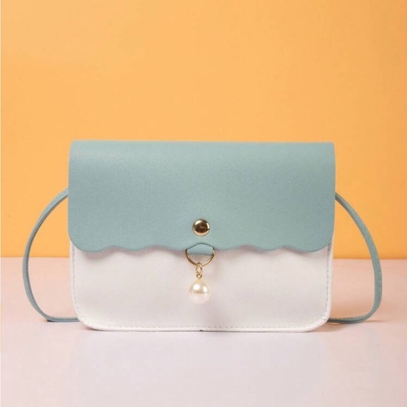Handbags - ⚠️Clearance💙🤍Two Tone Mini Crossbody Bag Blue And White